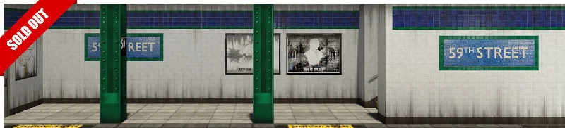 Subway Terminal 2.0 Pop-Up Diorama 1/12