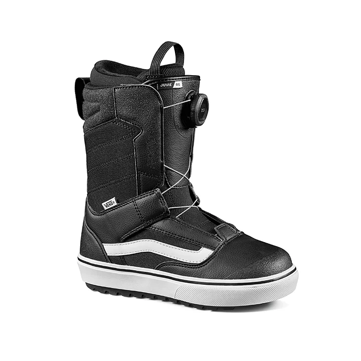 Vans Youth 2025 Juvie OG Snowboard Boots - Black / White