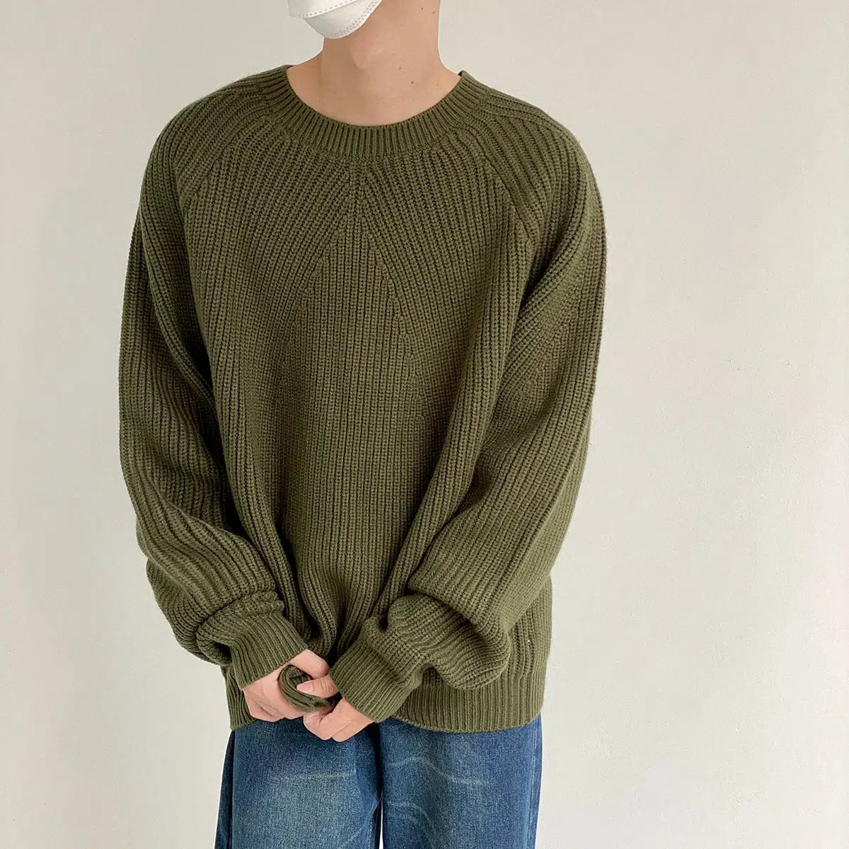 Casual Round Neck Pullover