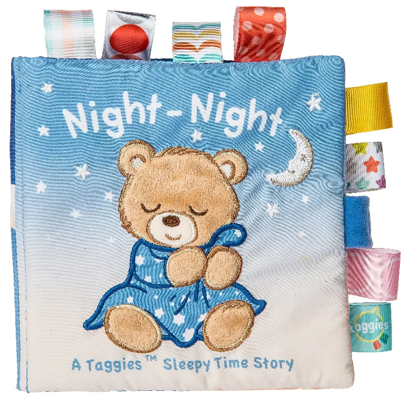 Starry Night Teddy Soft Taggie Book