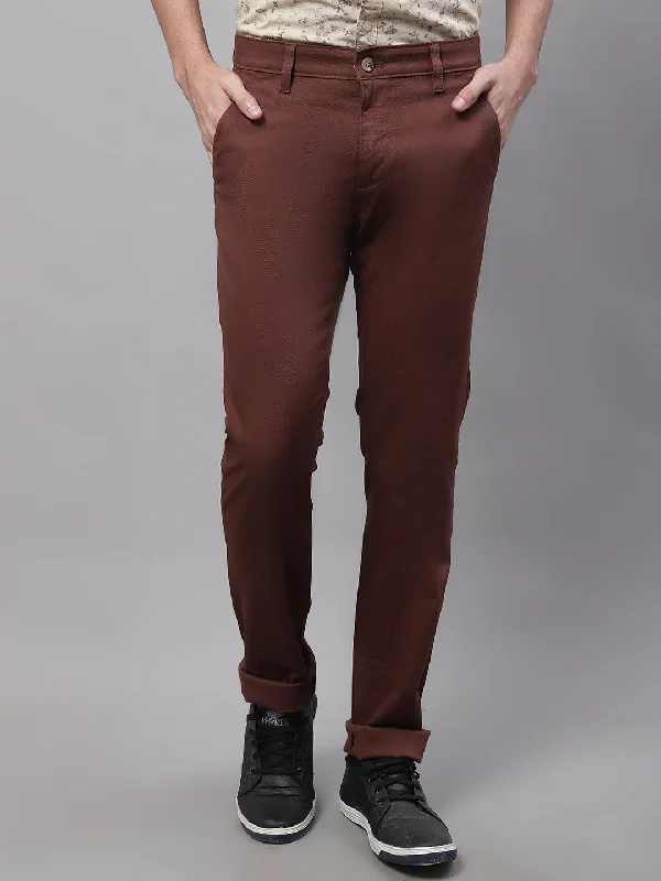 Mens Brown Trouser