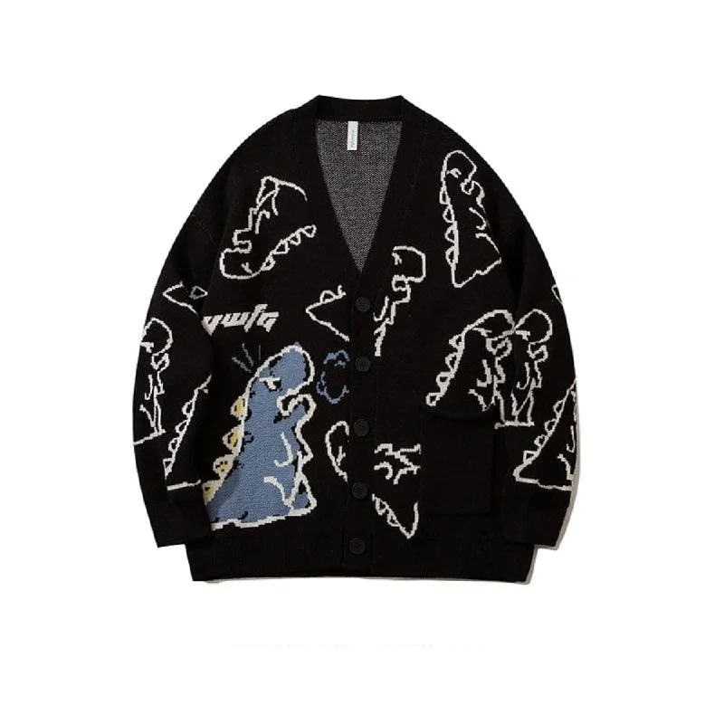 Cartoon Cardigan Sweater