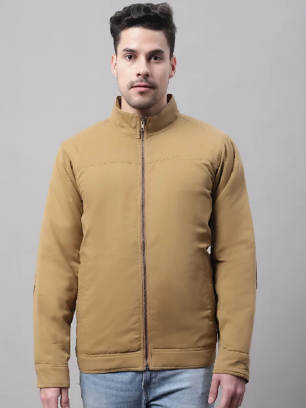 Men Khaki Jacket