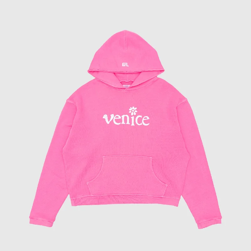 SILVER PRINTED VENICE HOODIE