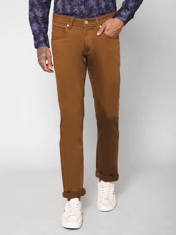 Men Brown Trouser