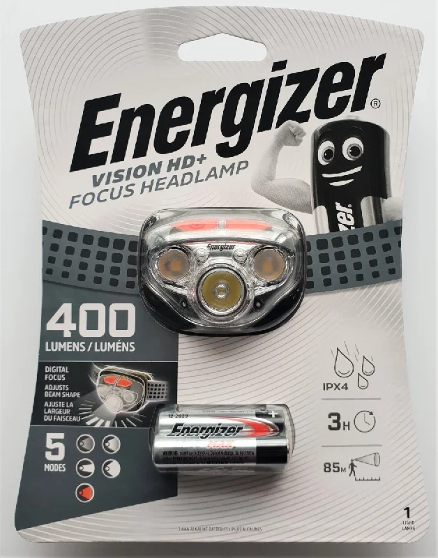 Energizer Vision HD+ Focus 400 Lumen Headlamp