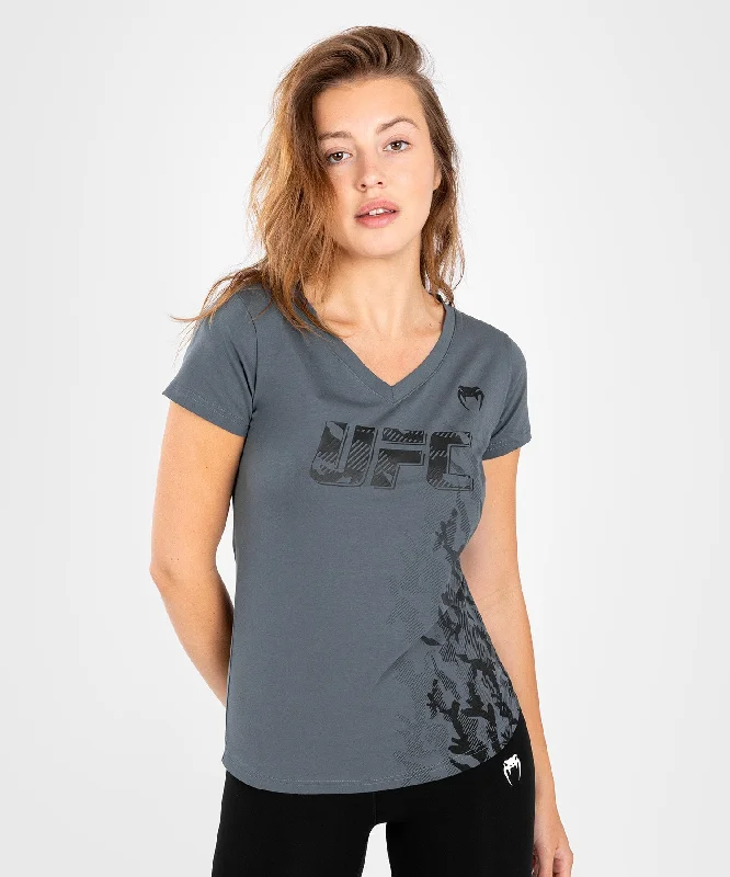 UFC Venum Authentic Fight Week Women's Short Sleeve T-shirt - Grey