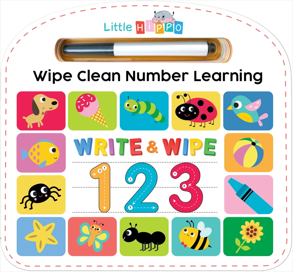 Write & Wipe Numbers Board Book