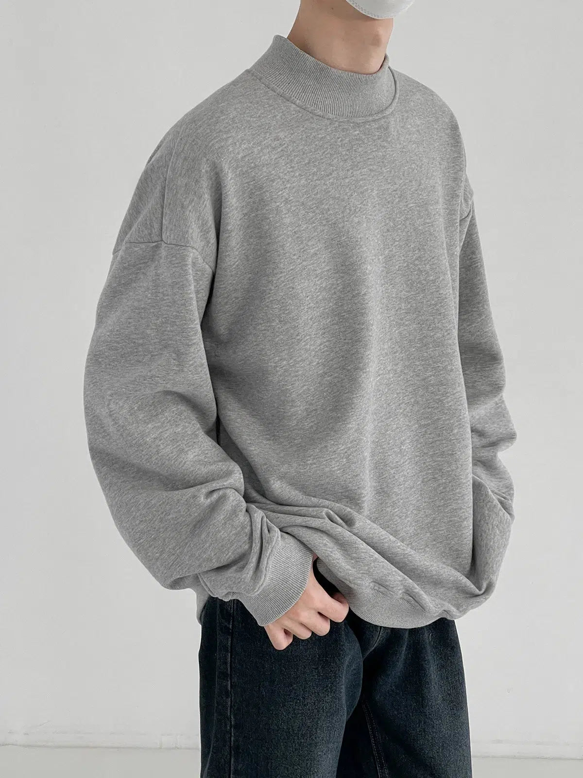 Stand-up Collar Turtleneck Bottoming Shirt