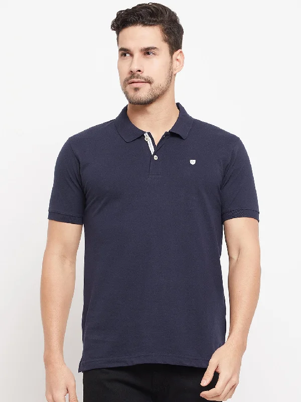 Men Navy T-Shirt