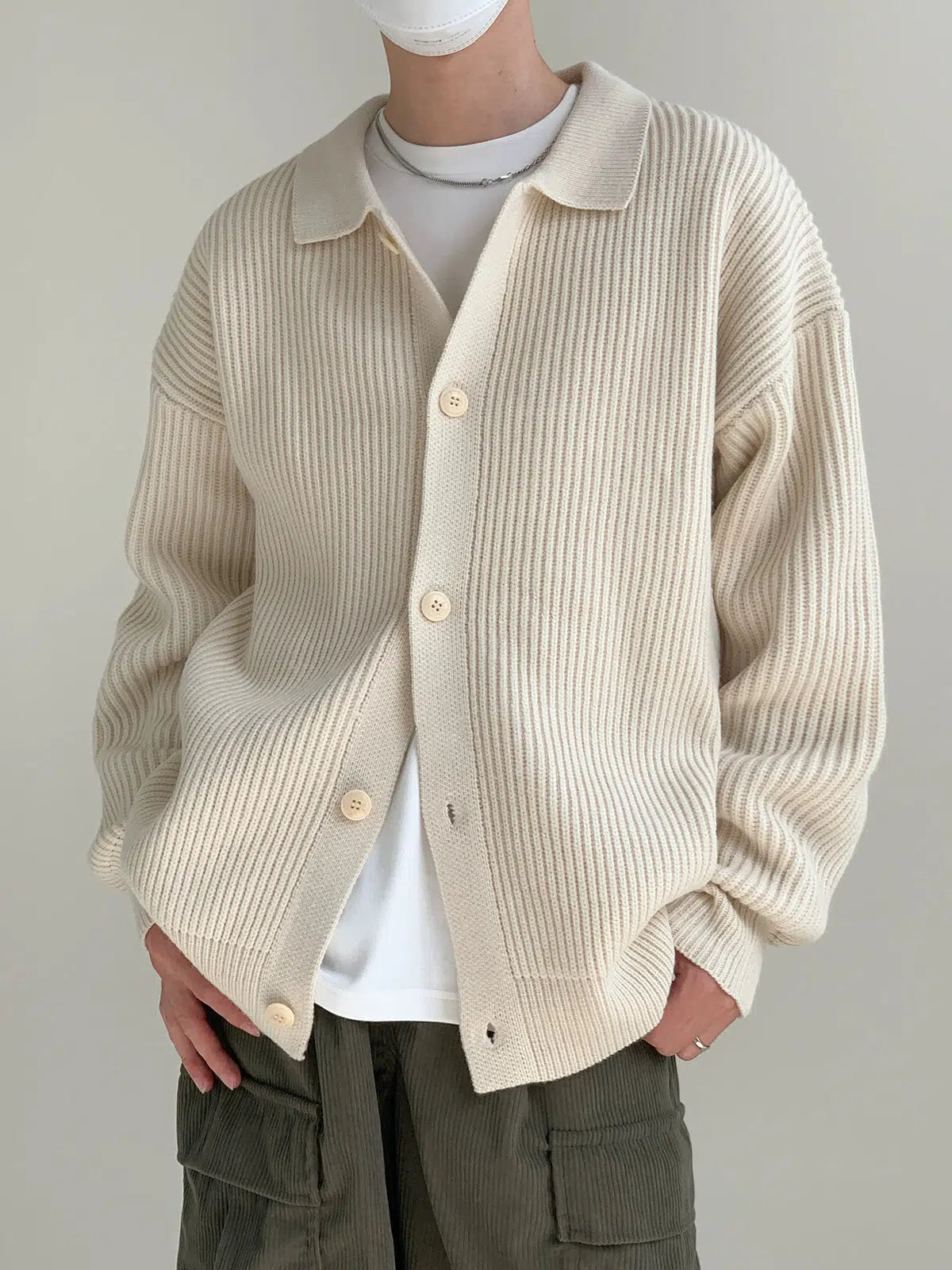 Thickened Knitted Casual Cardigan