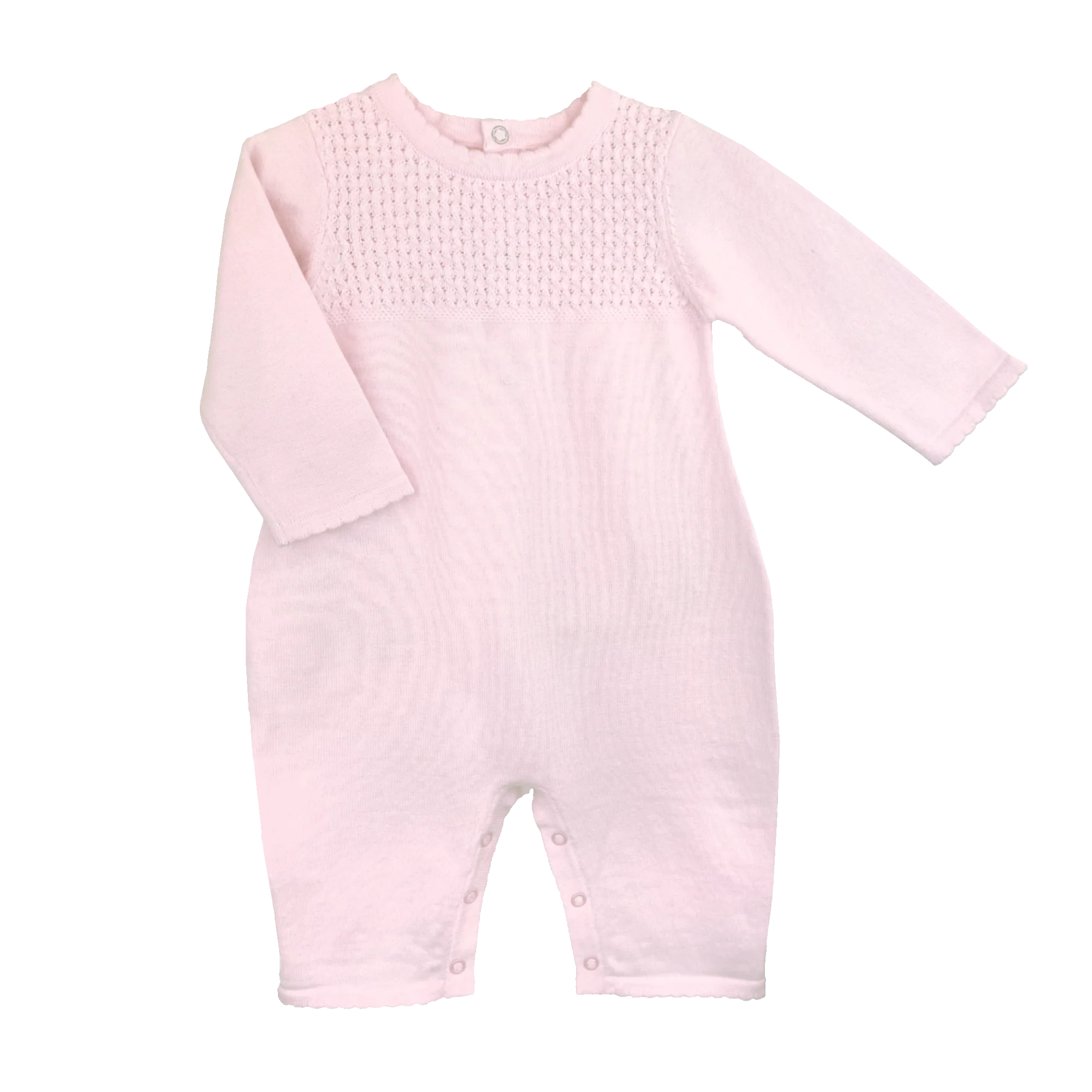 Girls L/S Knit Romper