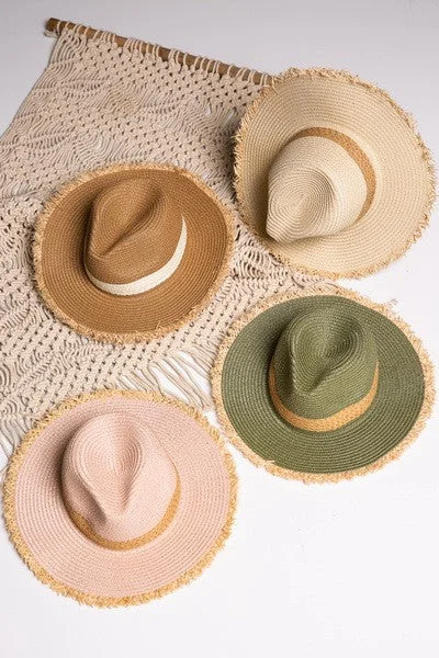 Woven Panama Straw Hat