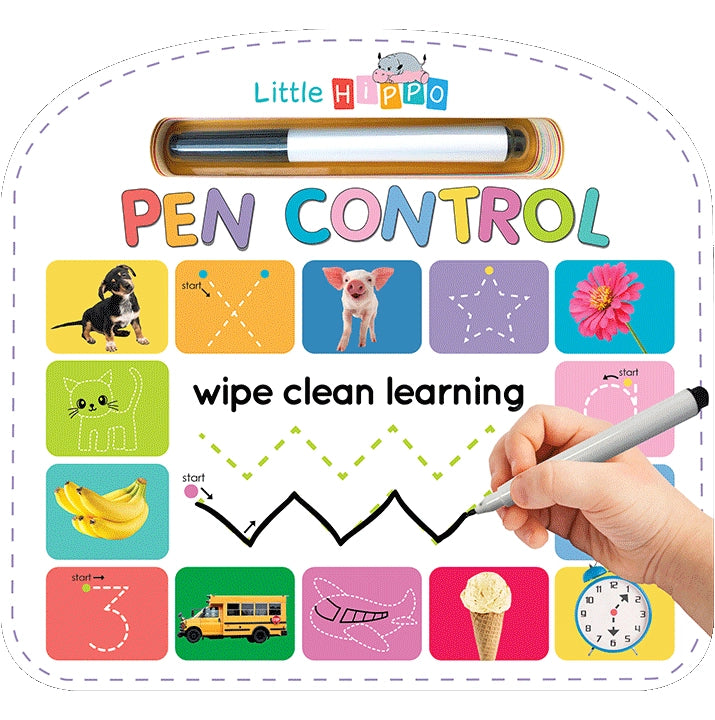 Write & Wipe Pen Control Board Book