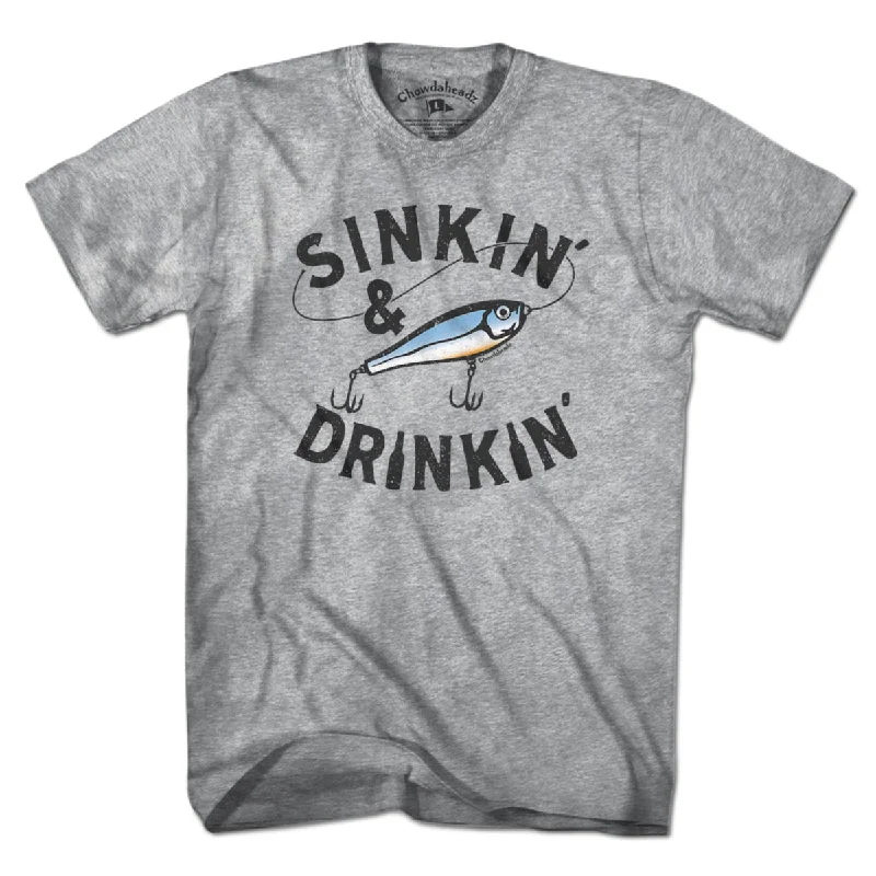 Sinkin' & Drinkin' Fishing T-Shirt