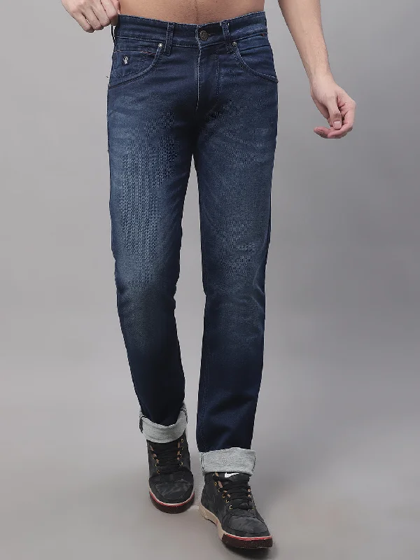 Mens Dark Mercerised Denim