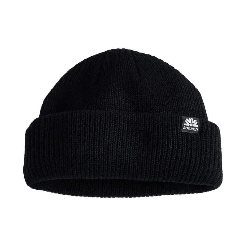 Autumn Shorty Double Roll Beanie - Assorted Colors