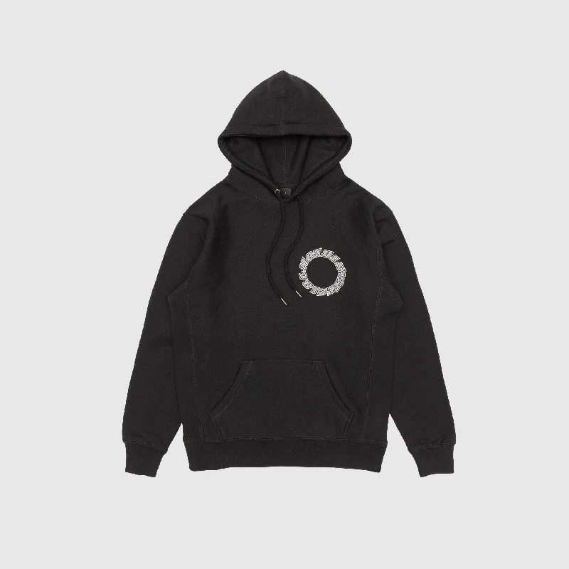 ROUNDED LOGO HOODIE