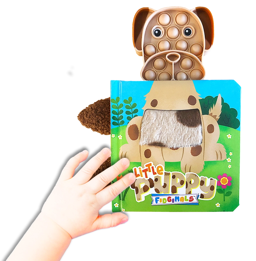 Little Puppy Fidget Board Book