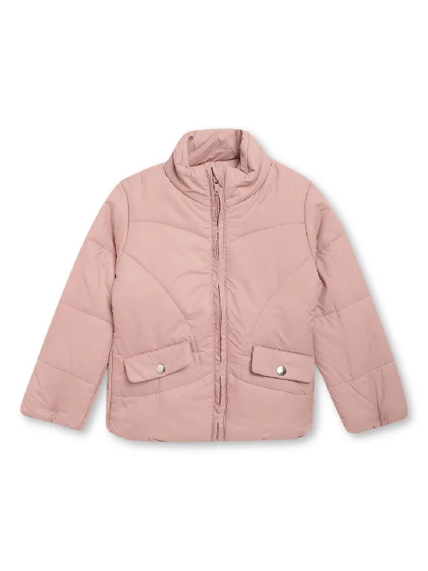 Girls Peach Jacket