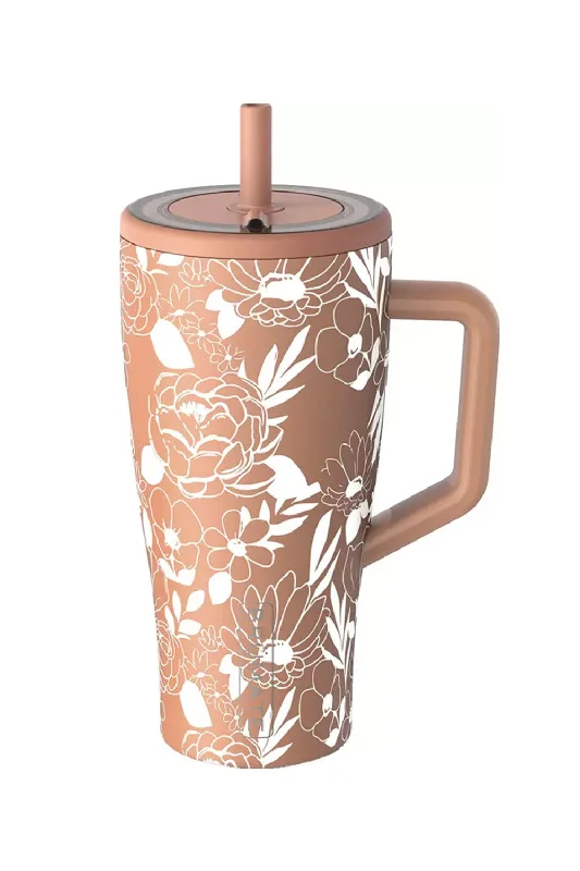 BruMate Era 30oz Tumbler in Sandstone Bloom  | DWER30SBL