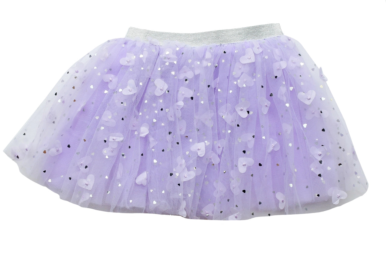 Girls Flutter Heart Tutu