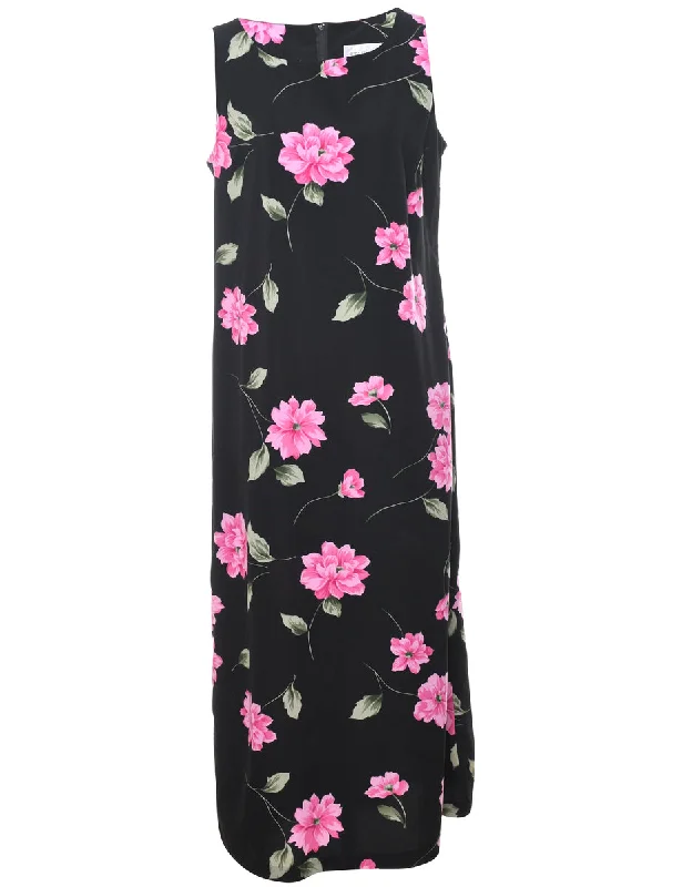 Floral Print Dress - M