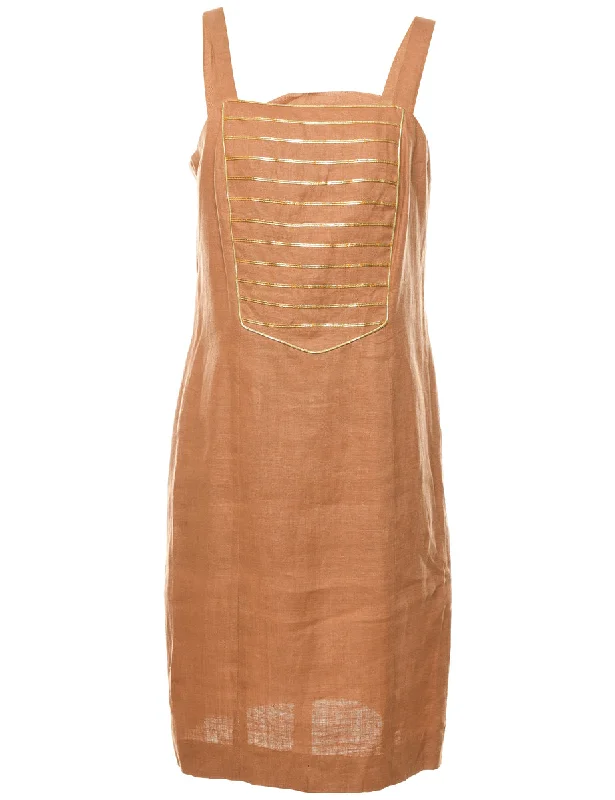 Light Brown Dress - M