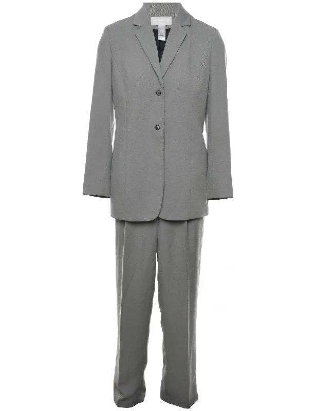 Liz Clairborne Classic Grey Suit  - M