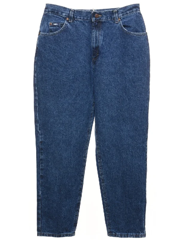 Medium Wash Tapered Lee Jeans - W30 L28