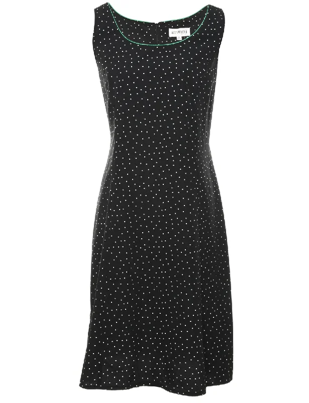 Polka Dot  Dress - L