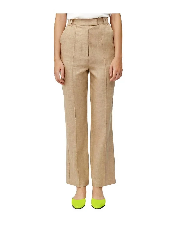 Belvue Pant In Khaki