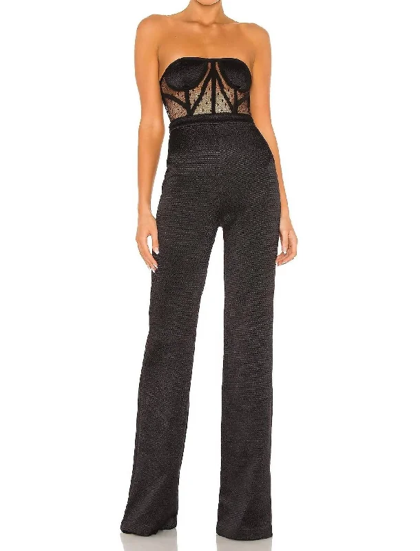 Lauren Jumpsuit In Black