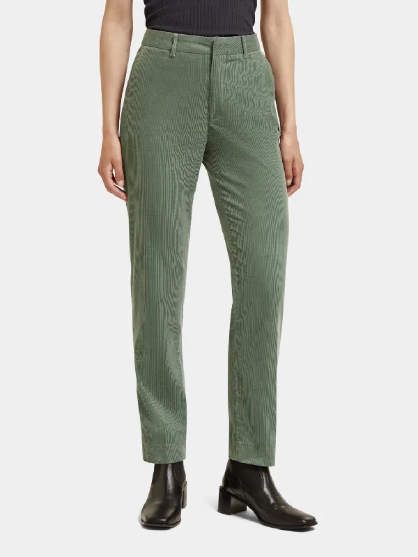 Lowry mid-rise slim-fit corduroy pants