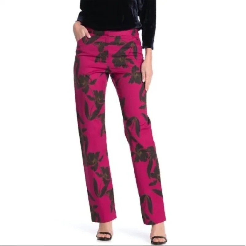 Vaughn Pants In Magenta