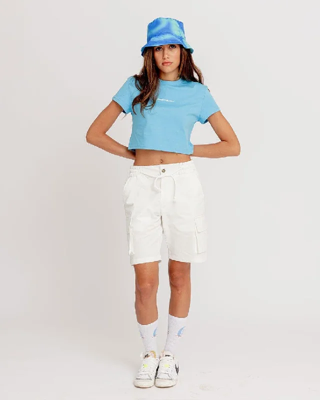 White Cargo Short