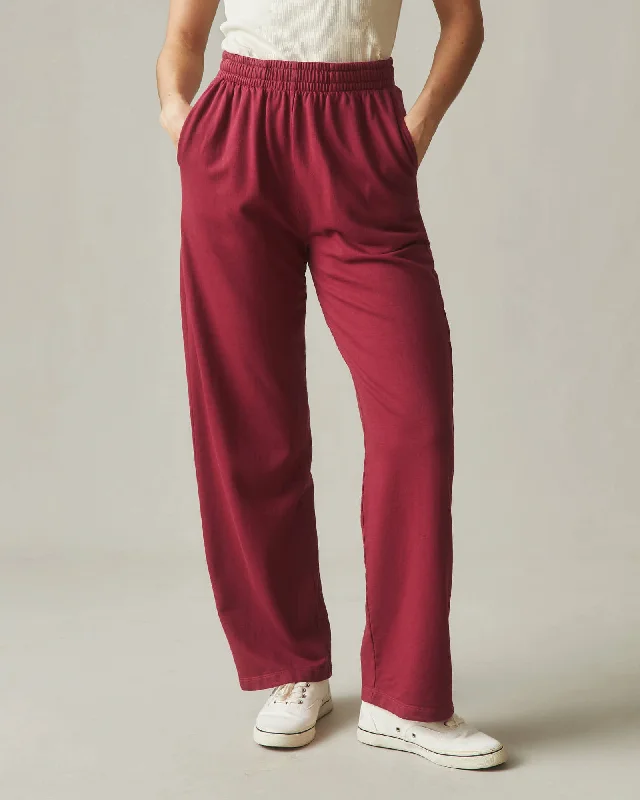 Luxe Sweatpant - Tibetan Red